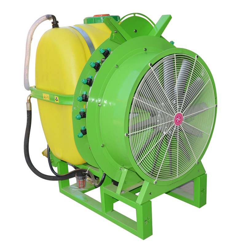 Mezőgazdasági légfúvós permetező gyümölcsös gyümölcsfákhoz