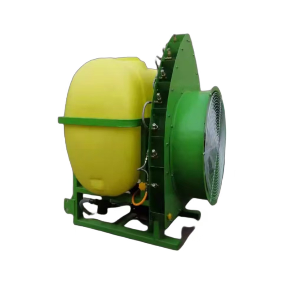 Mezőgazdasági gépekre szerelhető légfúvós permetező gyümölcsösökhöz Mezőgazdasági gépekre szerelhető légfúvós permetező gyümölcsösökhöz