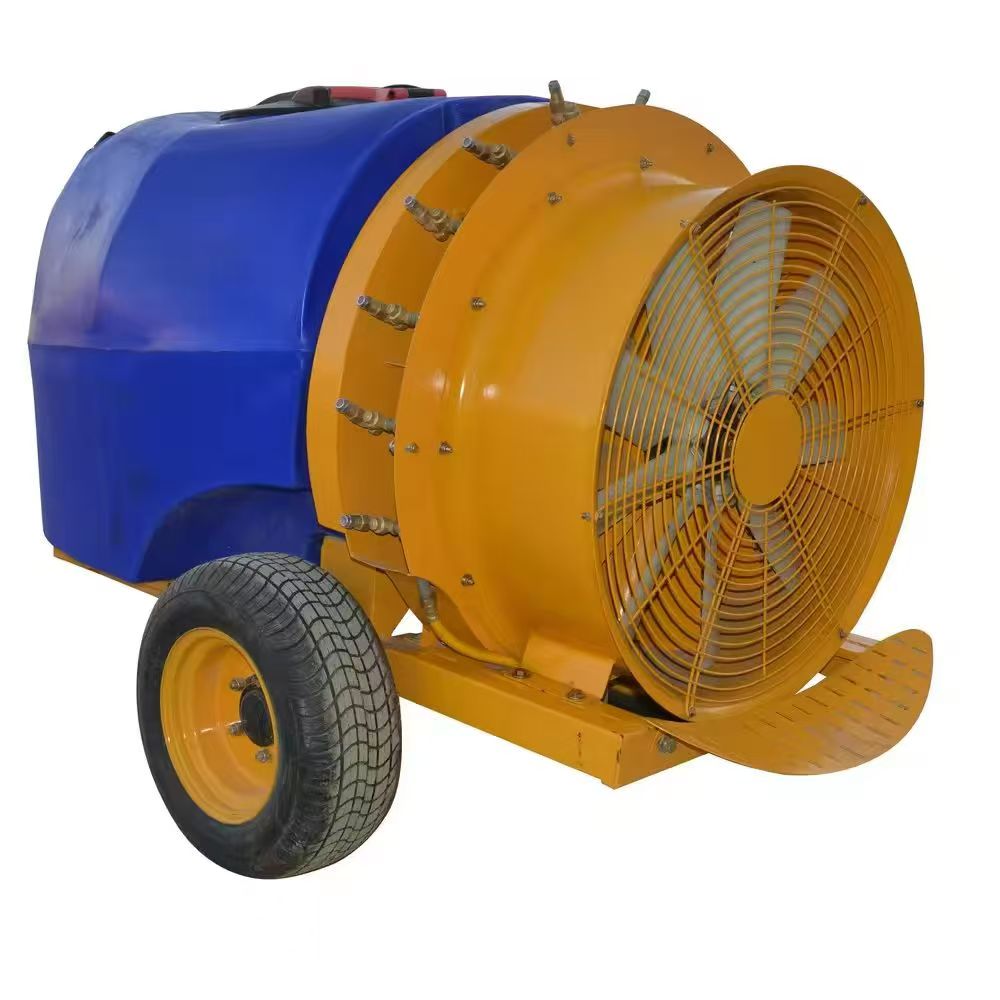 A vontatott légfúvós permetező