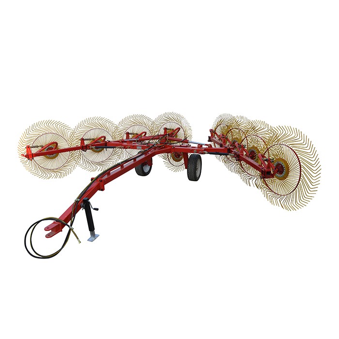 Traktorra szerelhető ujjkerekes széna gereblye Traktorra szerelhető ujjkerekes széna gereblye